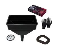 Pegdev - Pdl - Jerry Can Accessory Bundle - Rubber Seal, Heavy Duty Funnel & Nitrile Gloves, Upgrade Your Refuelling Experience