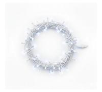 Pegdev - Pdl Led String Lights Cool White, White Rubber Ip65 Connectable Outdoor Indoor Garden Patio Wedding Party 10M
