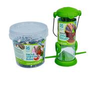 Pegdev - Pdl - Nt Range Kids Easyflip Seed Feeder And Finch & Sparrow Seed Blend - 400G Tub