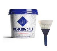 Pegdev - Pdl - Premium White De-Icing Salt - Car Window Scraper - Rapid Snow & Ice Melting Formula - Non-Corrosive (3.5Kg)