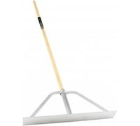 Pegdev Premier Spazzle Lute with 24" Aluminium Blade & 48" Hardwood Handle in Metallic Silver Pegdev Metallic Silver