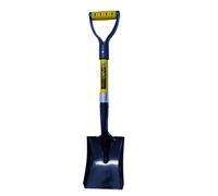 Pegdev Square Mouth Micro Shovel with Fibreglass Handle 27.5in for Sand & Mixing in Navy Pegdev Navy