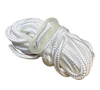 Peggi Guy Ropes 4 x 4m - Tent Rope for Camping, Gazebos & Awning - Paracord Compatible with All Tent Pegs - Bright Tensioner Cord Guide Ropes - Essential Tent Accessories For Outdoor Activities