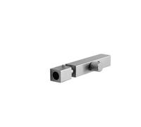 PEGGMZYX 1PCS Thickened Aluminum Alloy Left and Right Latch Door Lock Buckle(Pink)