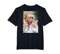 Peggy Mitchell Eastenders Soap Star Barbara Windsor T-Shirt, Men's Big and Tall, Black, 4X Tall
