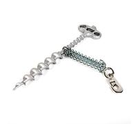 Peggy Peg - Dog Stake PetPeg for Dog & Cat Tethering - Dog Lead Stake - Leash Attachment with Height Adjustment - Dog Corkscrew Stake Dog Tie Out Spike for Dog Lead - Dog Anchor Stainless Aluminium