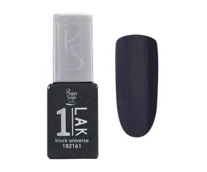 Peggy Sage 1-Lak 3-In-1 Semi-Permanent Nail Lacquer 5ml Black Universe