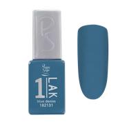 Peggy Sage 1-Lak 3-In-1 Semi-Permanent Nail Lacquer 5ml Blue Denim