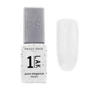 Peggy Sage 1-Lak 3-In-1 Semi-Permanent Nail Lacquer 5ml Pure Elegance