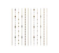 Peggy Sage Decorative Nail Stickers Golden Strings