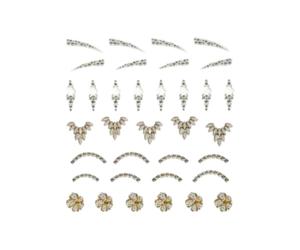 Peggy Sage Decorative Nail Stickers Jewel Gold Leaf