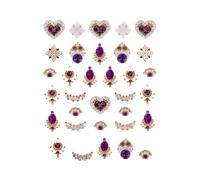 Peggy Sage Decorative Nail Stickers Luxury Purple
