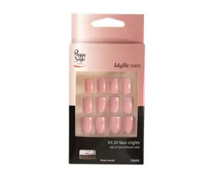 Peggy Sage Idyllic Nails Artificial Nails 24pcs Rose Wood