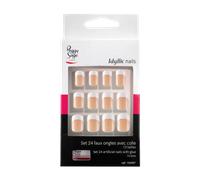 Peggy Sage Idyllic Nails Artificial Nails 24pcs Silver French