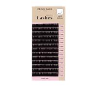 Peggy Sage Lash To Lash Eyelash Extensions - Lash D - 0,20mm 11mm