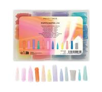 Peggy Sage Mixed Dual Form Tips 288pcs - 12 shapes