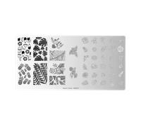 Peggy Sage Nail Art Stamping Plate Tropical Punch