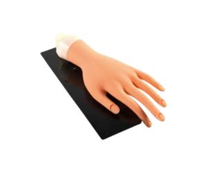 Peggy Sage Practice Hand + Stand + 20 Nail Protectors 0 Nail