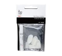Peggy Sage Set Artificial Nails Rose Gold