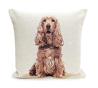 Peggy Wilkins Chester the Cocker Spaniel Dog Tapestry Cushion