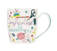 Peggy Wilkins Craftiness Is Happiness Mug