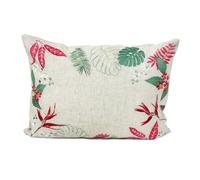 Peggy Wilkins Lumbar Floral Embroidered Scatter Cushion Oasis