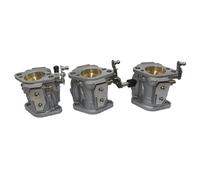PEGGYLIN 3pcs Carburetor Set Assy Fit For Mercury Outboard Engines 40 45 55 60 HP Jet 3 CYL 821854T19/821854T20/821854T21 For Fuel System