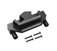 PEGGYLIN Axle CNC Aluminum Rear Upper Link Riser Mount Fit For Axial 1/10 Capra UTB10 Anti Squat Currie F9 SuperShafty CP44 Upgrades(Black)