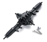 PEGGYLIN CNC Metal Front Middle Rear Axle Set With Servo Base Fit For Axial SCX10 1/10 RC Crawler Car Truck Upgrade Parts(Middle)