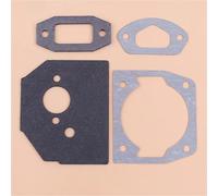 PEGGYLIN Cylinder Carburetor Muffler Intake Gasket Kit Fit For 4500 5200 5800 Chinese Chainsaw 52cc 45cc 58cc Gas Saws Replacment Parts