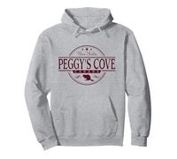 Peggy's Cove Canada - Peggy's Cove Nova Scotia Canada Label Pullover Hoodie