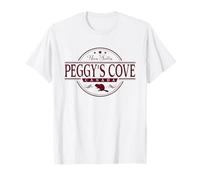 Peggy's Cove Canada - Peggy's Cove Nova Scotia Canada Label T-Shirt