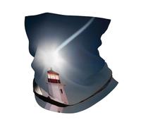Peggy'S Cove Lighthouse Hair Band 26X30Cm Decorative Balaclava Universal Facial Decoration For Climbing Sports Workout