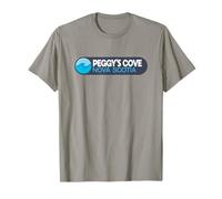 Peggy's Cove Nova Scotia Logo Emblem - Peggy's Cove Canada T-Shirt