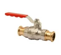 Pegler 22mm Ps5 Full Bore Brass Ball Valve Chrome Plated Xpressure Ends 24233