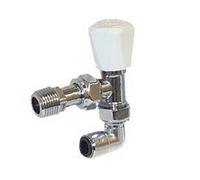 Pegler Yorkshire Mercia Push-Fit Lock Shield Manual Radiator Valve 10mm 663001