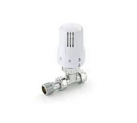 Pegler Yorkshire Mistral Straight Thermostatic Radiator Valve Compression 15mm With Elbow 42296