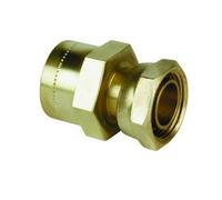 Pegler Yorkshire Tap Connector Tectite Bq28619192 1 Push-Fit Straight (L)41mm 15mm