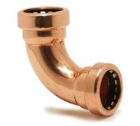 Pegler Yorkshire Tectite Female Angled Pipe Fitting Coupler 15mm X ½"