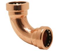 Pegler Yorkshire Tectite Push-Fit 90° Pipe Elbow (Dia)15mm