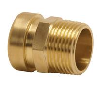 Pegler Yorkshire Tectite Push-Fit Straight Copper Connector, (D)15mm X (L)37mm