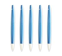 PEGLY Universal Stylus Pen for Nintendo DSi XL LL Blue and White (Pack of 5)