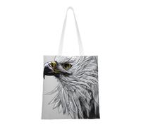 PEGQCVAM Sketching an eagle Totes.Printed Canvas Tote Bag.Lightweight Heavy Duty Polyester, Dual Handles for Everyday Use.