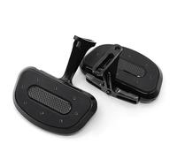 Pegs Accessories For Harley For Touring 1993-2021 2020 2019 2018 2017 2016 2015 Motorcycle Passenger Floorboard Rear Footboard Mounting Kit(Black- Silver)