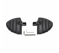 Pegs Accessories Motorcycle Foot Pegs Footrests For Suzuki For Boulevard M109R 2006-2009 2010 2011 2012 2013 2014 2015 Front Driver Rider Rubber Footpegs Accessories(Black- Silver)