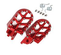 Pegs Accessories Motorcycle Foot Pegs Pedals Rests For H-ONDA CRF150R 2007-2021 2020 2019 2018 2017 2016 2015 2014 2013 2012 2011 2010 2009 CRF450L CRF1000L 2018-2019(Black- Silver)