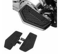 Pegs Accessories Motorcycle Footpegs Footrests Pedal For VT1100C2 For Shadow Sabre 2000 2001 2002 2003 2004 2005 2006 2007 Front Floorboards(Black- Silver)