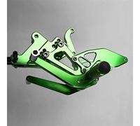 Pegs Accessories Motorcycle Pedal CNC Foot Pegs Footpeg Rear Brake Shift Adjusting Set For Y-AMAHA YZF R6 YZFR6 2003 2004 2005(Green)