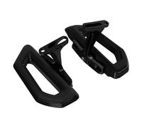 Pegs Accessories Motorcycle Rear Passenger Floorboard Footboard For Harley For Touring For Road Glide For Street 1993-2023 2021 2020 2019 2018 2017 2016(Black- Silver)