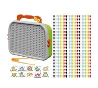 Pegs Peg Board For Kids | Mushroom Nails Educational DIY Toys | Mushroom